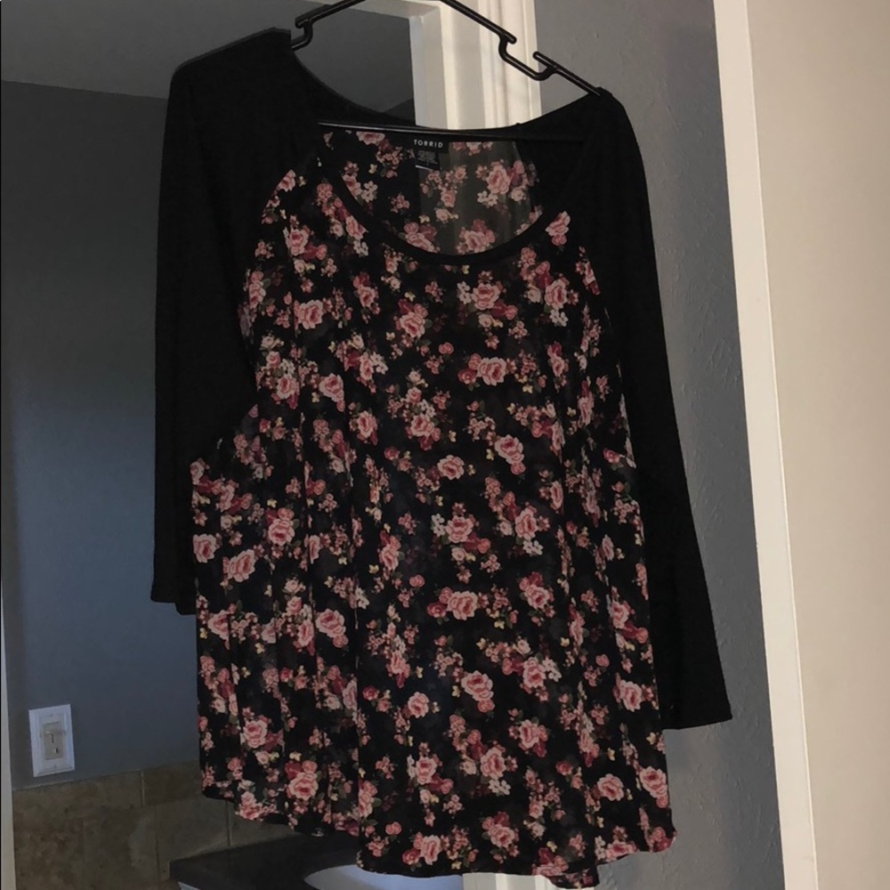 Torrid baseball T
